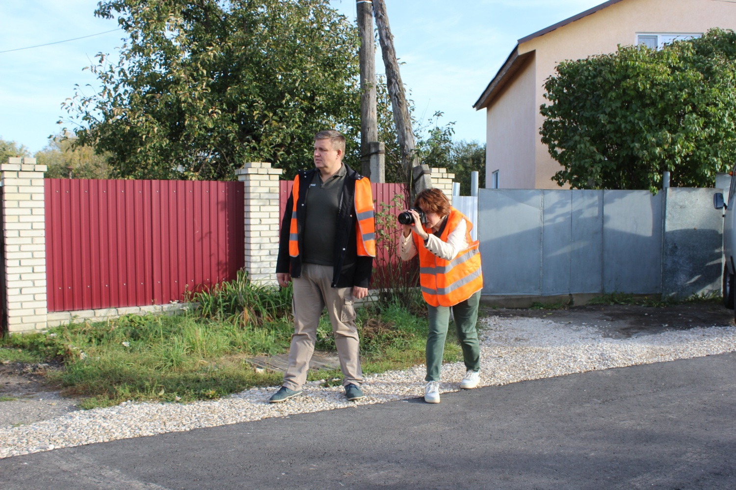 В Пензе жители мкр Свинтрест впервые получили дороги с твердым покрытием
