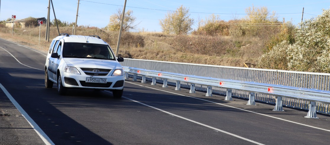 Мост через Ардым в Пензенской области отремонтировали на месяц раньше срока