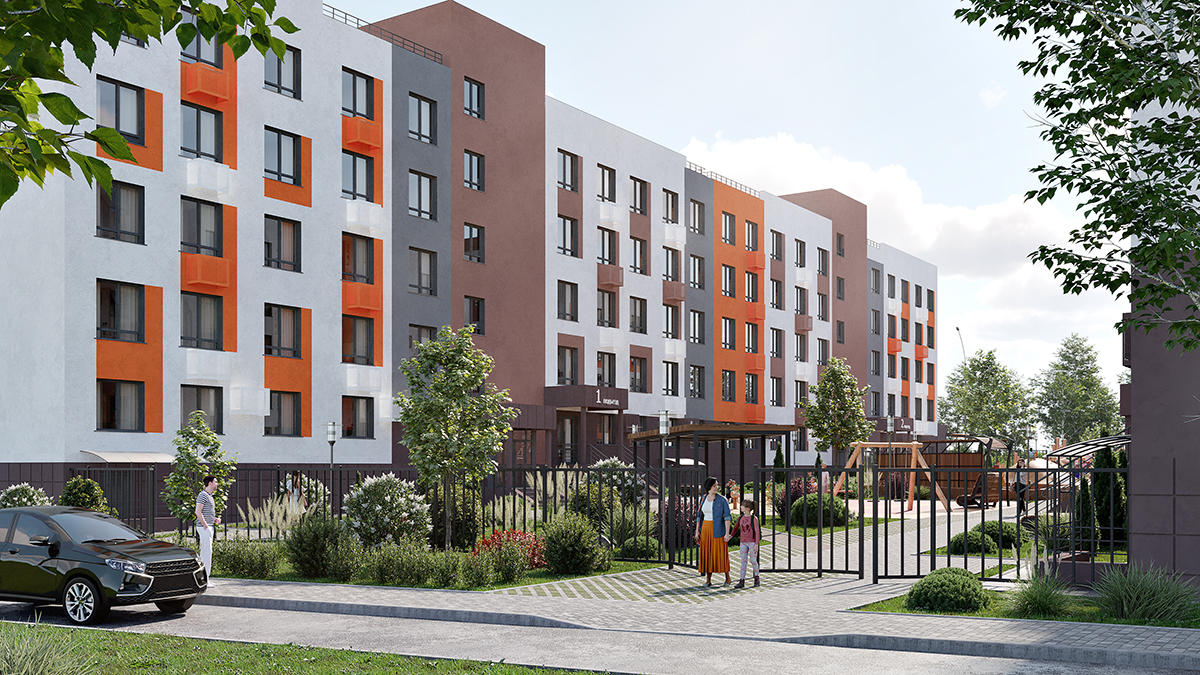 В ЖК «Новин в Нижнем Ломове» семейные квартиры можно купить по ставке от 5,3% годовых