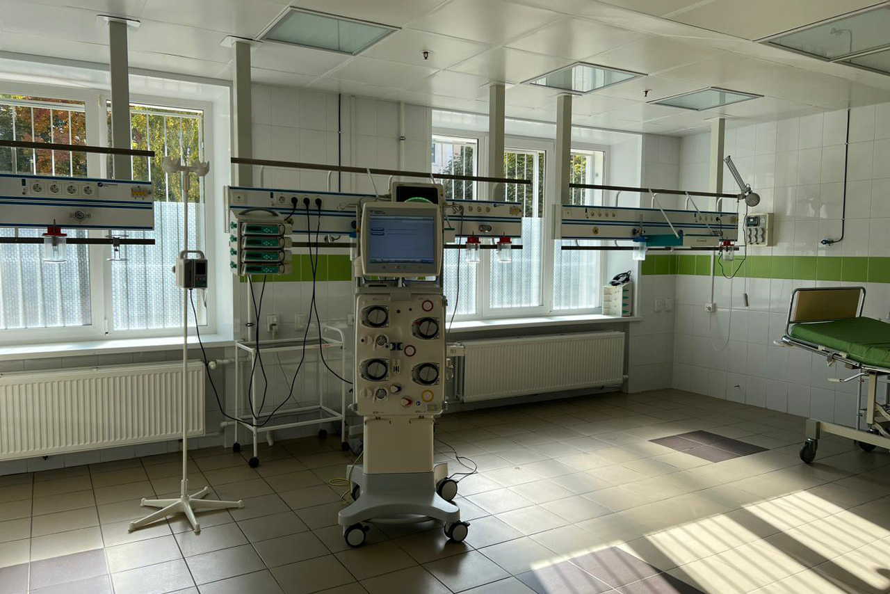 Пензенская детская больница получила современный аппарат для очистки крови