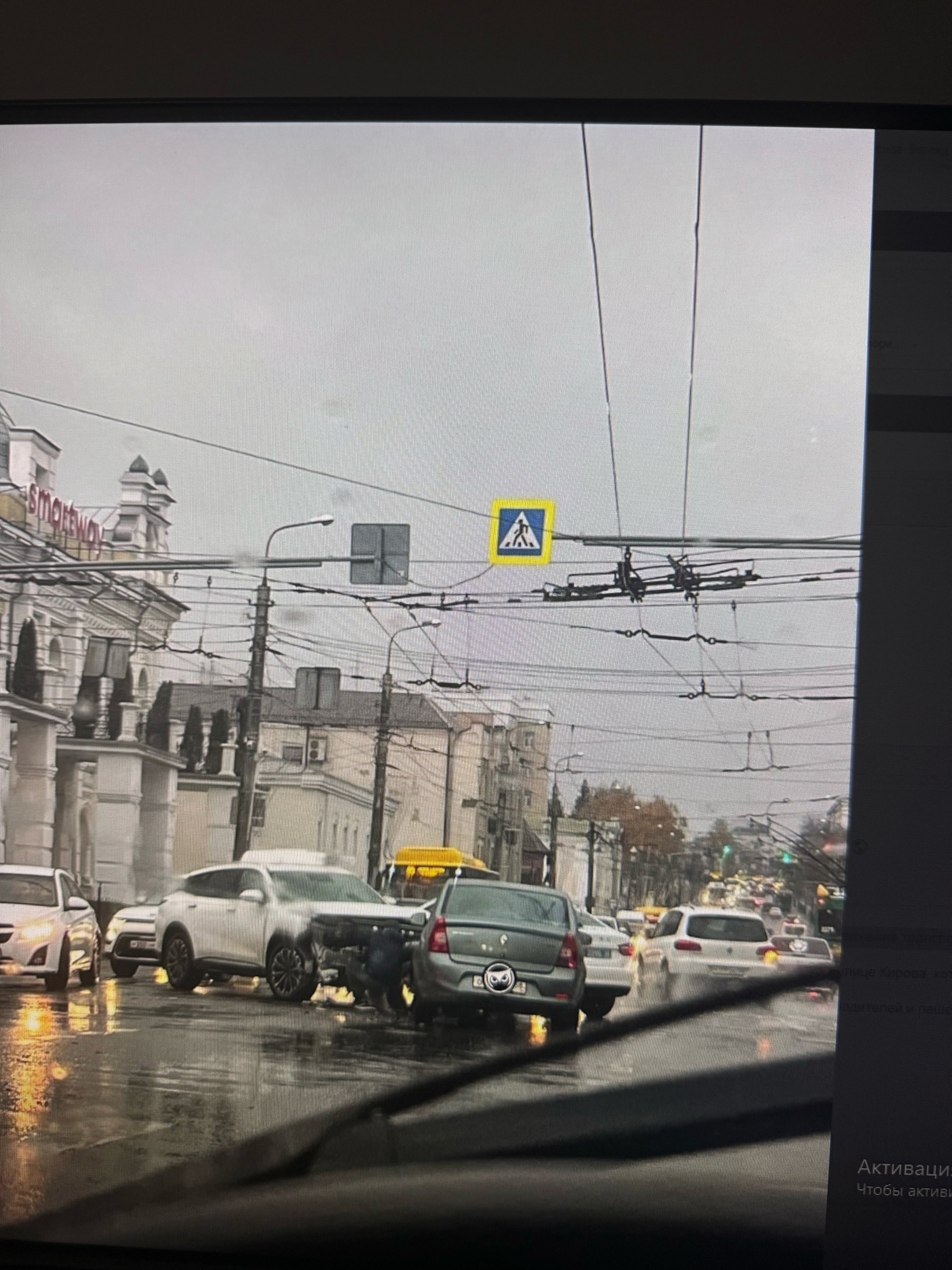 Пензу сковали утренние пробки из-за ливня