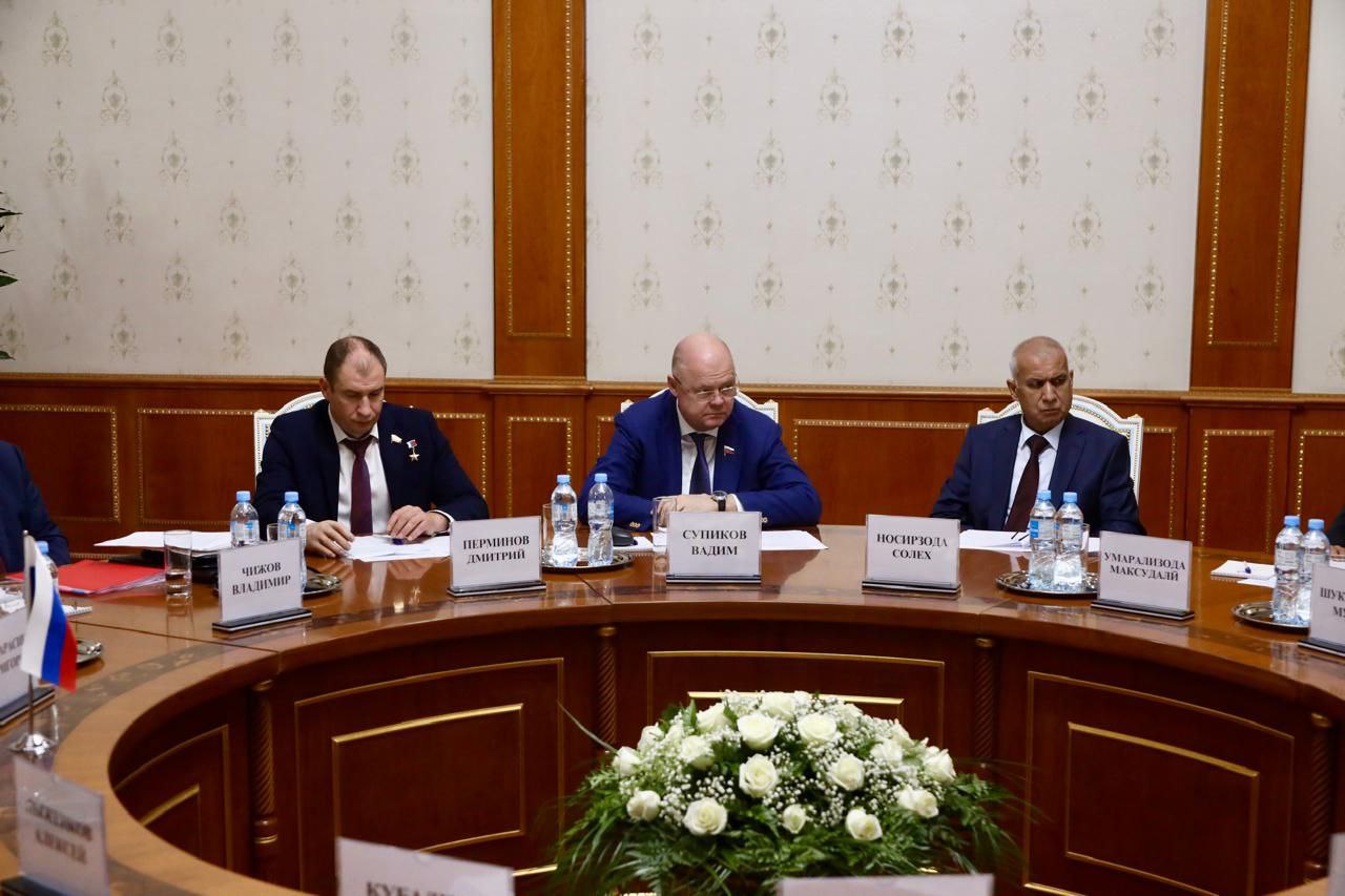 Вадим Супиков: парламентский диалог России и Таджикистана важен в период глобальных вызовов