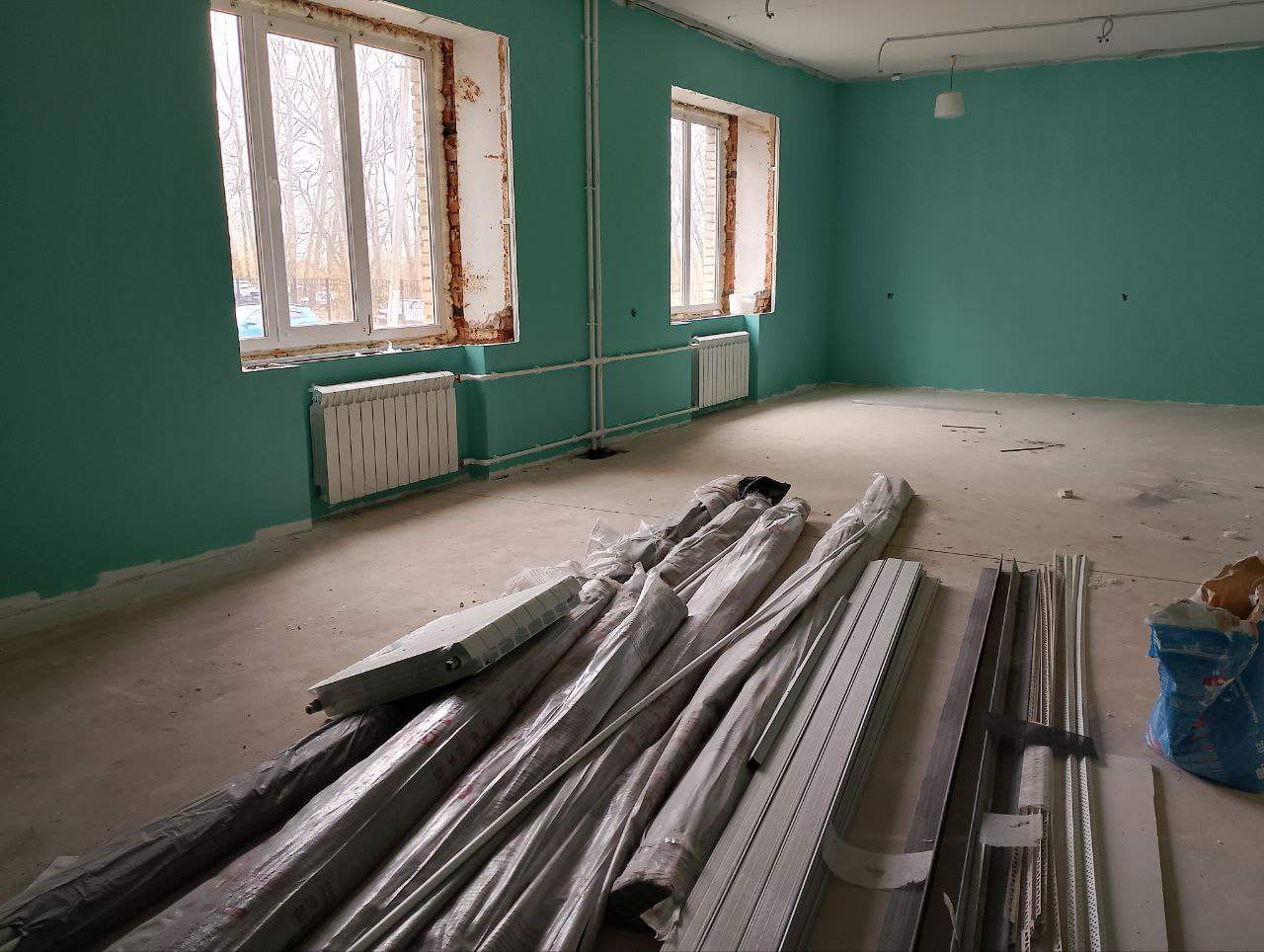 Иссинская больница не прекращает работу во время капремонта