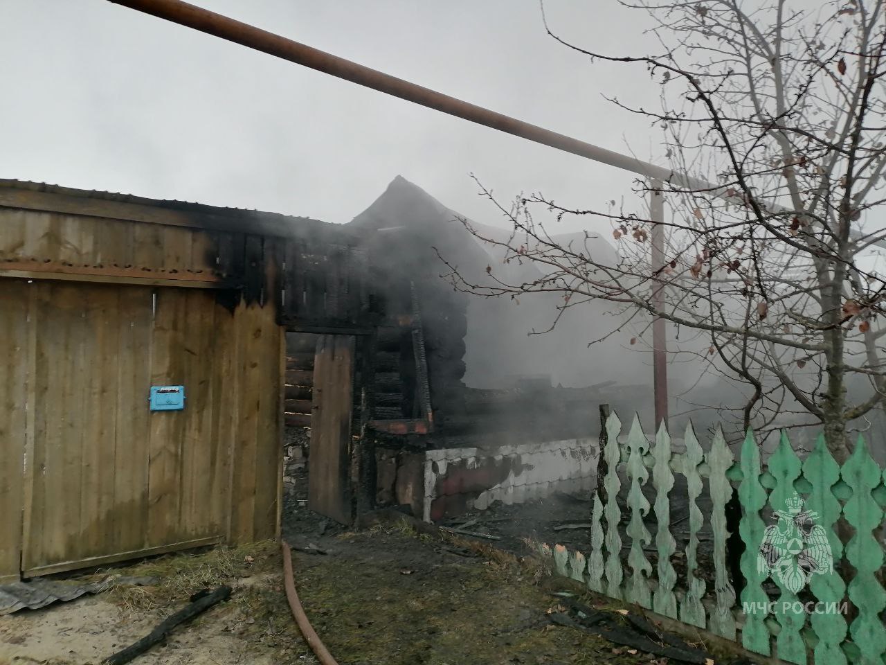 В Неверкинском районе 46-летний мужчина погиб в пожаре