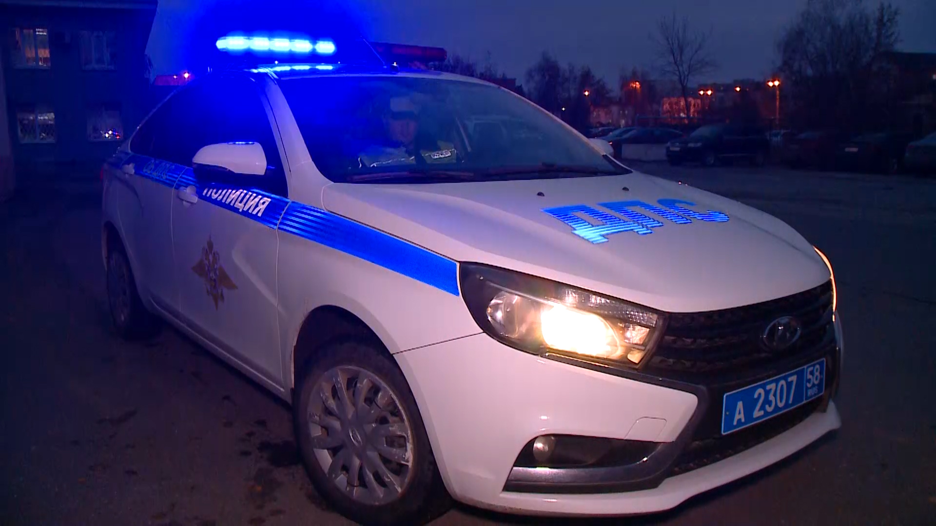 На трассе Пенза – Лунино полицейские устроили погоню с угонщинком авто