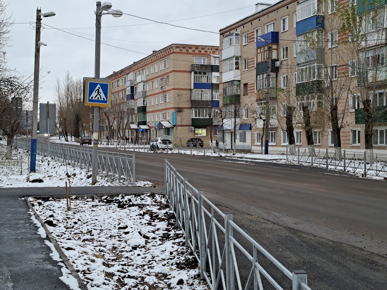 В Сердобске на улице Ленина появились ограждения