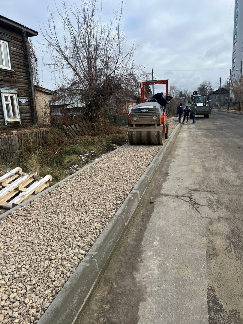 В Пензе стартовал ремонт дороги на улице Слесарная