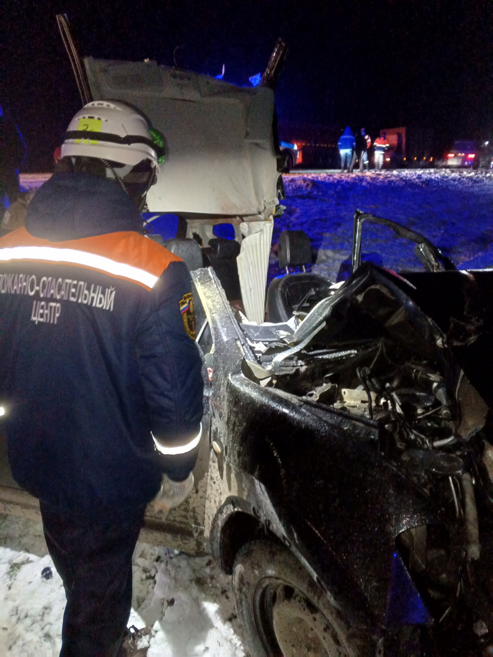 В Пензенском районе в ДТП с «Камазом» пострадали мужчина и женщина