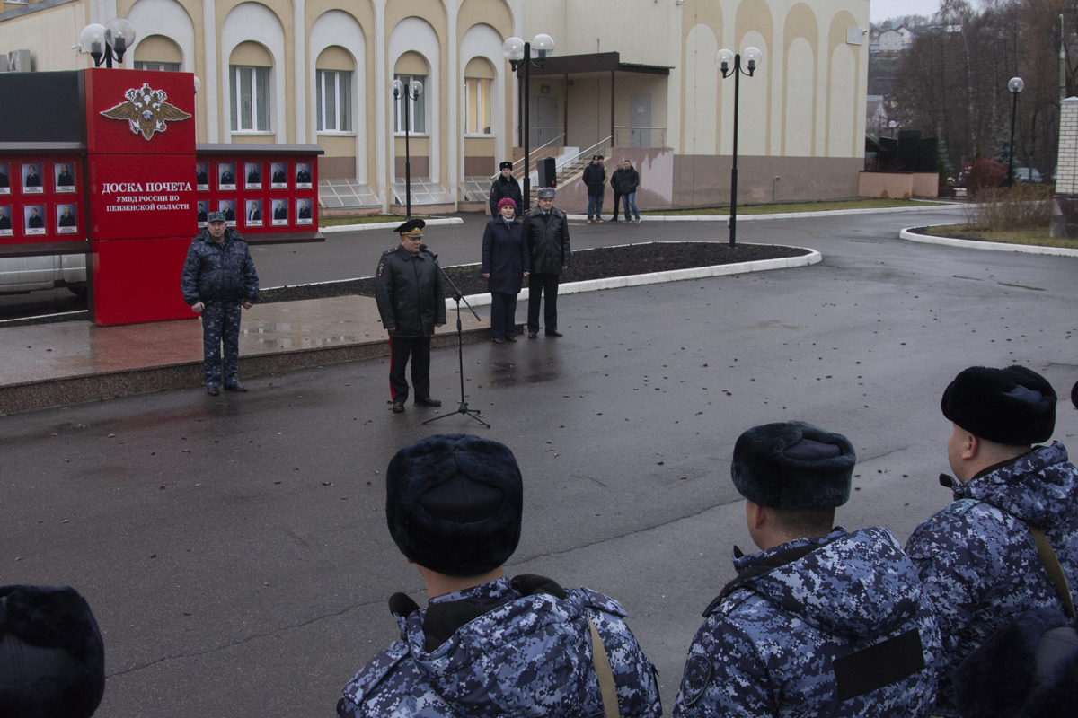 Отряд УМВД из Пензы командирован на Северный Кавказ