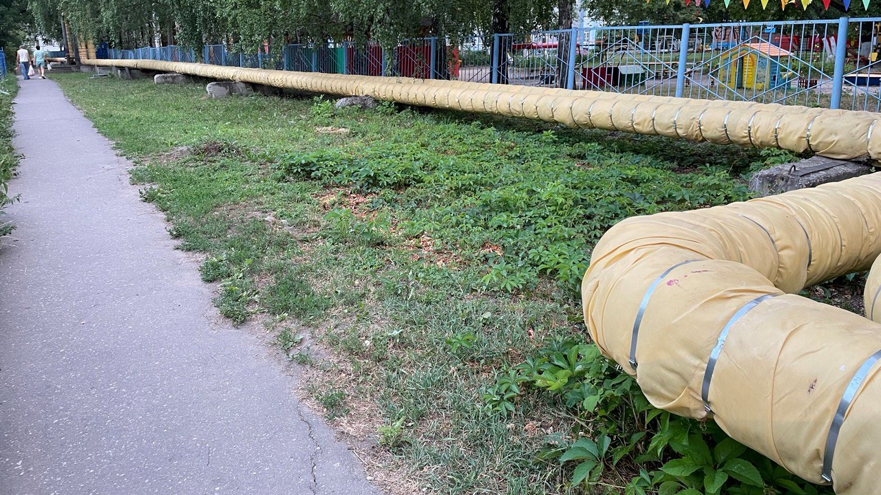 В Пензе обновлено более 7 километров изоляции на воздушных теплотрассах