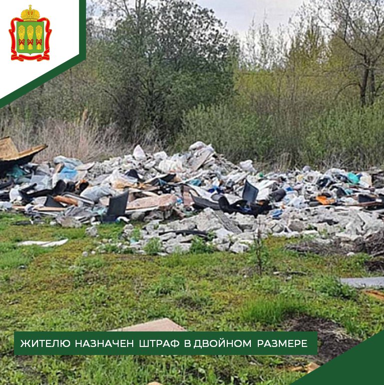 Пензячку оштрафовали дважды за организацию мусорной свалки