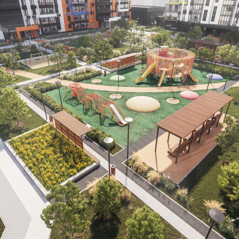 Каким будет завершенный Оранжевый двор в Спутнике