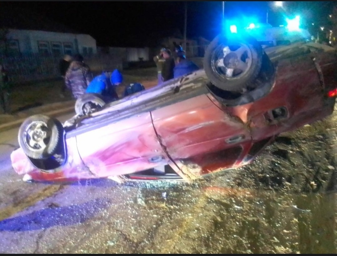 В Городищенском районе перевернулась легковушка, два человека в больнице