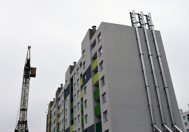 Строительство домов для переселенцев в Заре вписывается в график