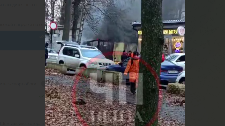 Пензенцам рассказали, что загорелось на Олимпийской аллее