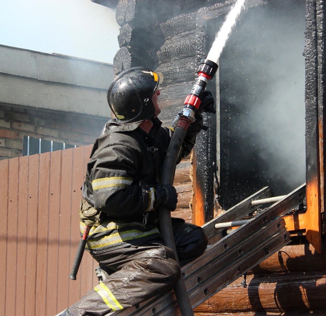 В Мокшане и Кижеватово сгорели дома