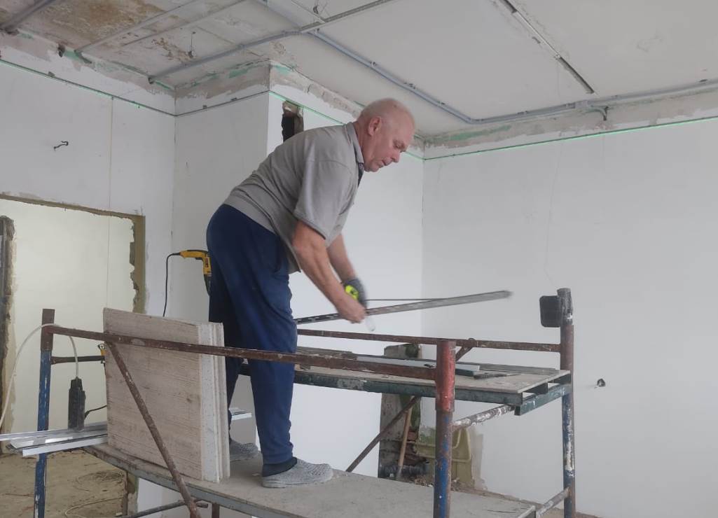 Корпус в Белинской районной больнице ремонтируют с опережением графика