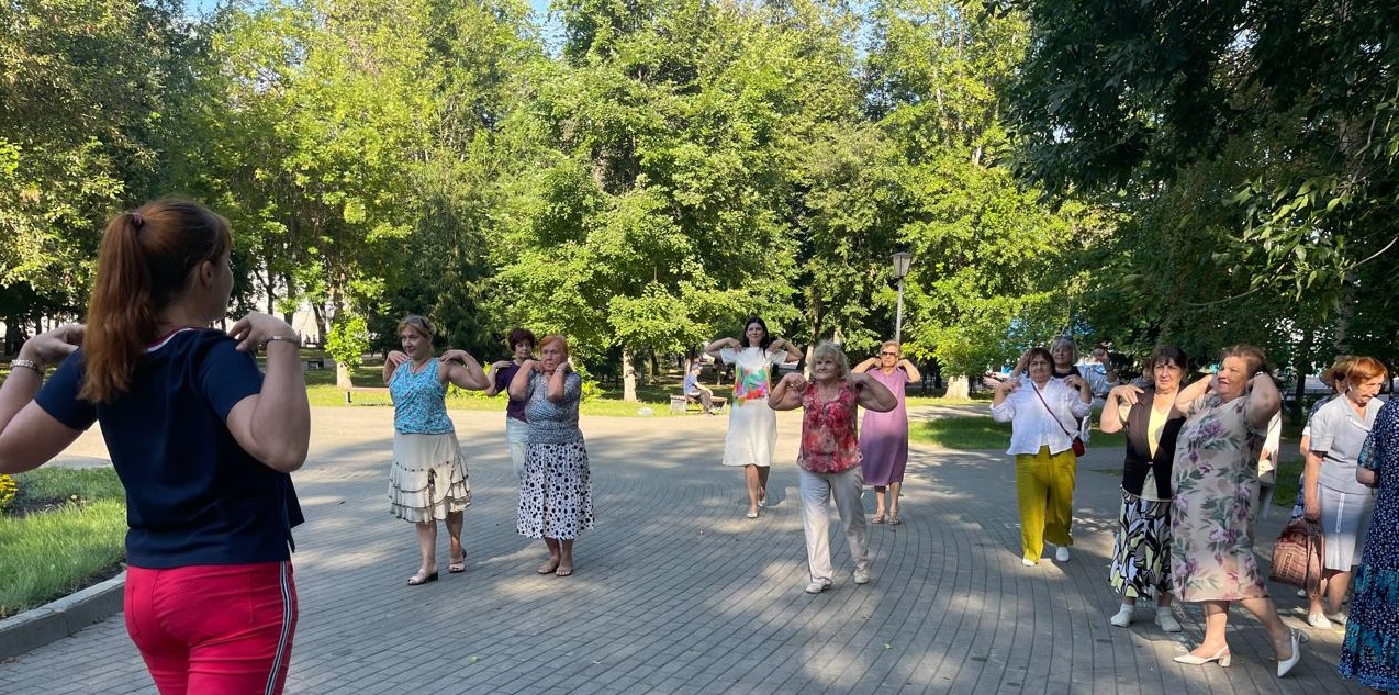 Врач рассказала пензенцам о пользе утренней гимнастики