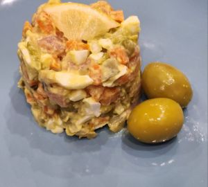 Вкуснейший палео-оливье от нутрициолога Елены Дзюбак