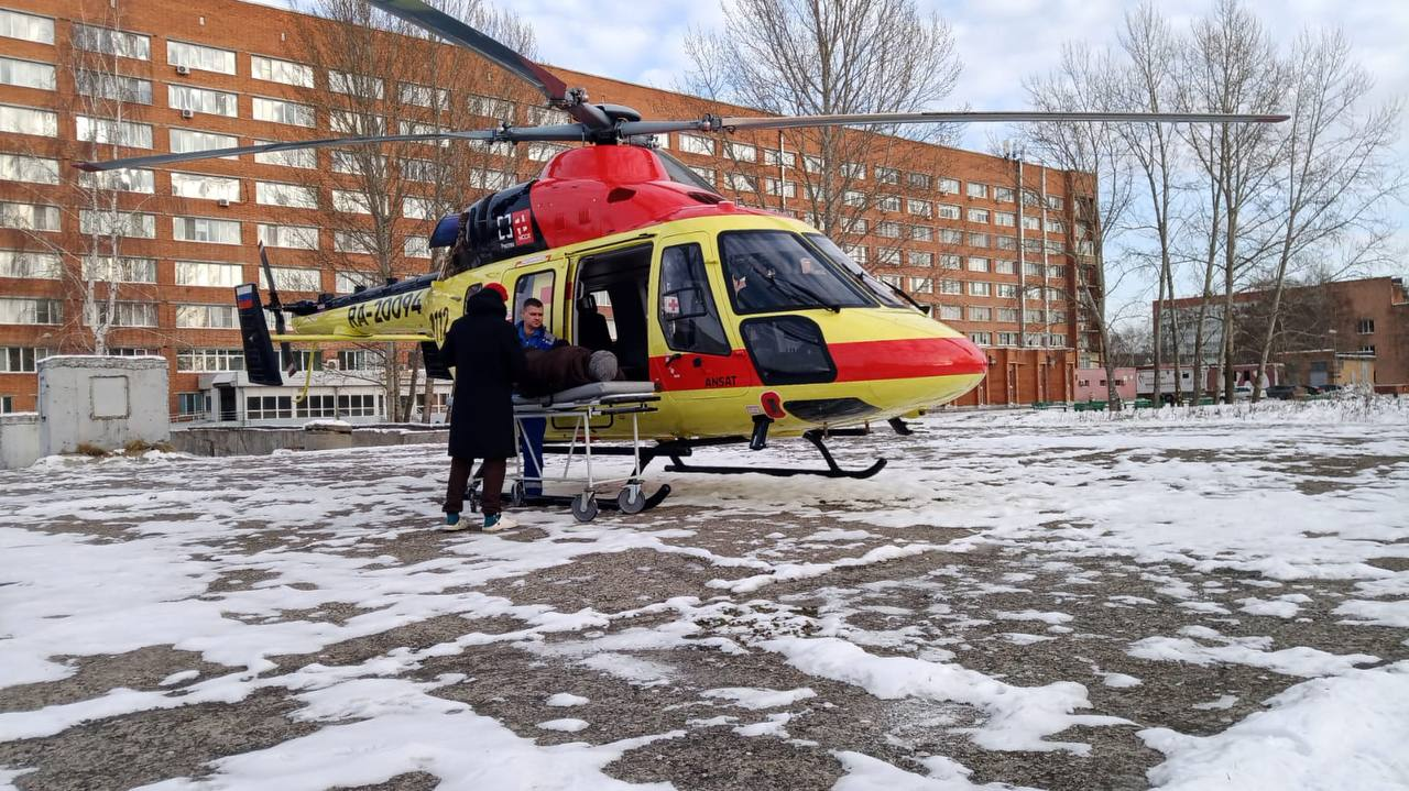 В Пензенской области за выходные санавиация совершила три экстренных вылета