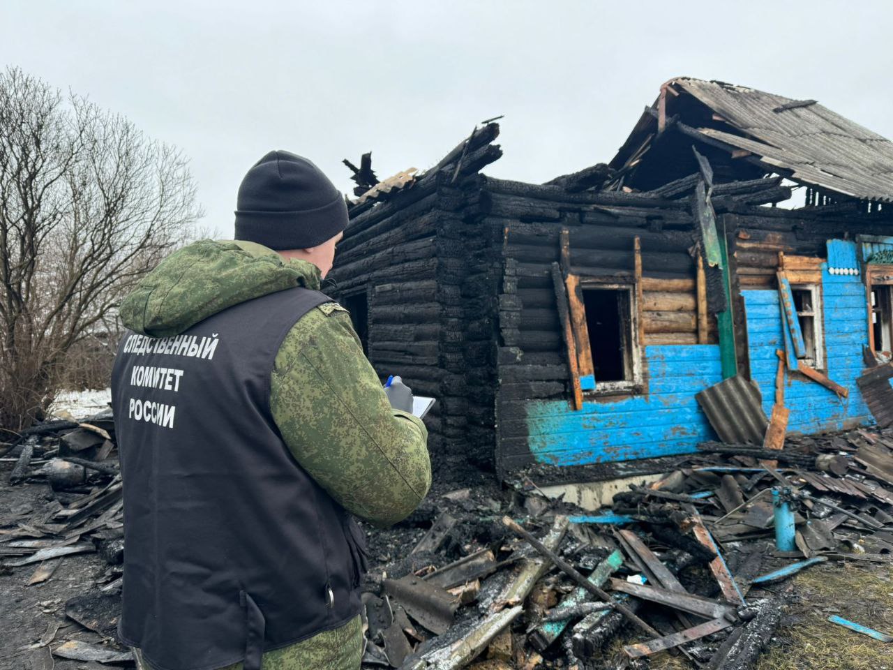 Возбуждено уголовное дело после смертельного пожара в Земетчино