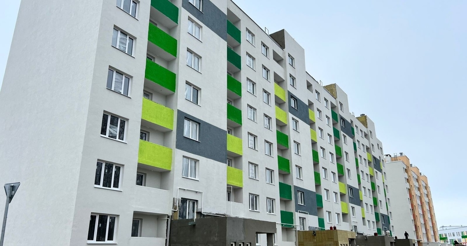 В Пензе построили седьмой дом для переселенцев в микрорайоне Заря