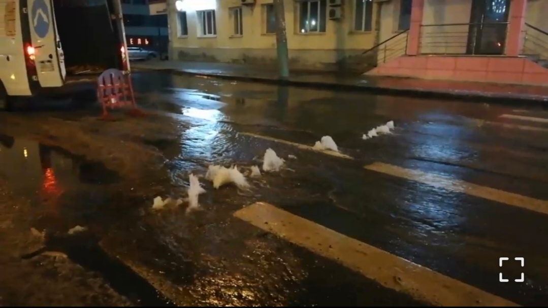 Центр Пензы остался без воды из-за аварии на магистальном трубопроводе