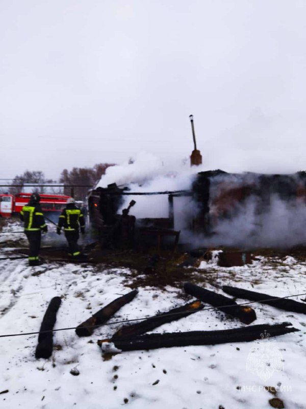В Сердобском районе при пожаре погибла 80-летняя женщина