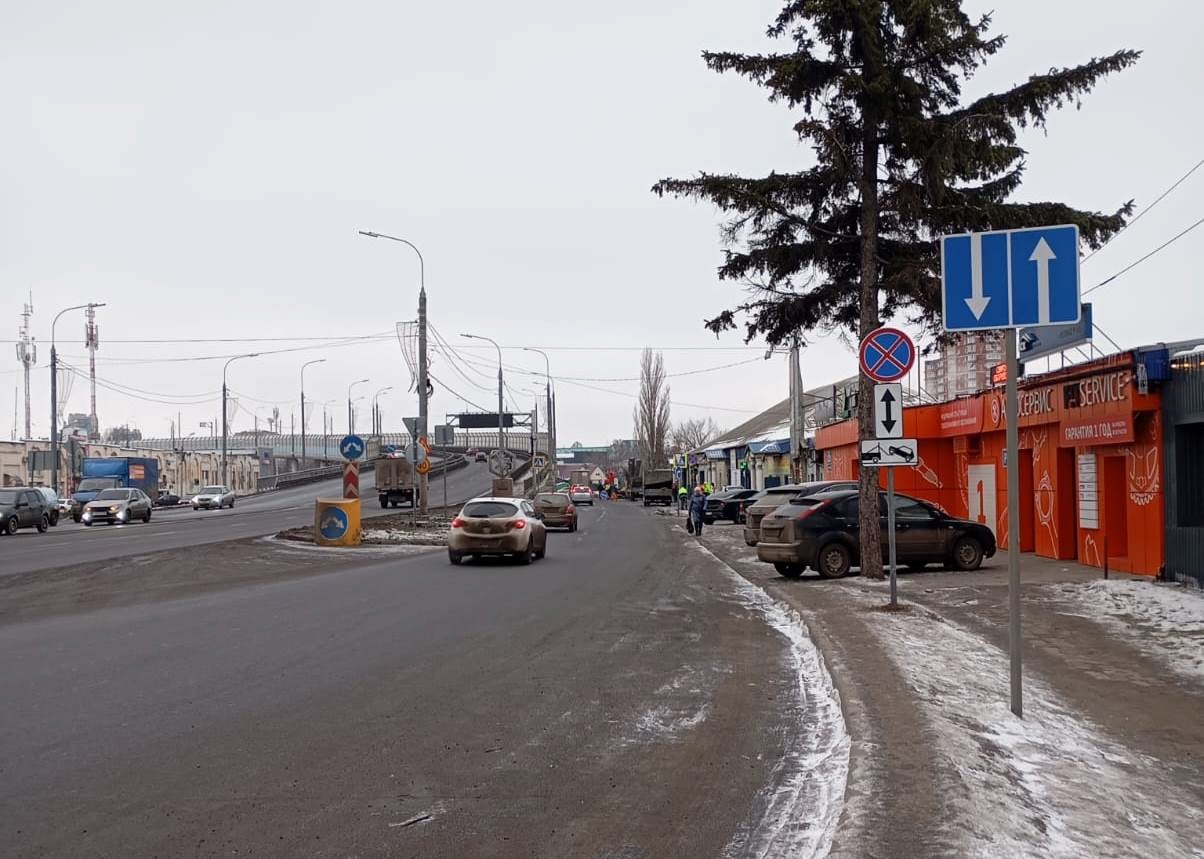 В Пензе запустили двухстороннее движение от улицы Автономной до моста Капашина