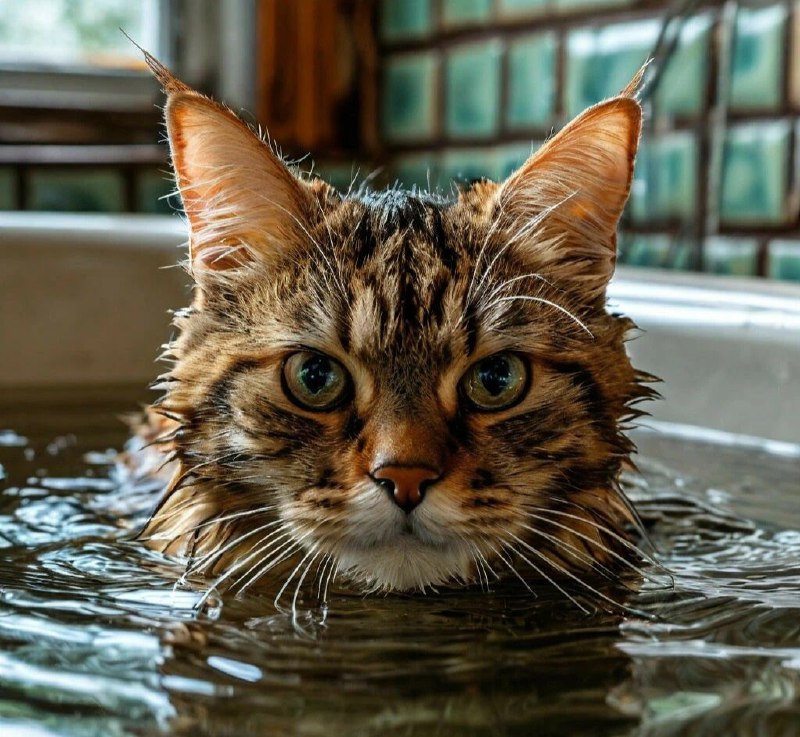 Кошачья гидрофобия: почему коты не любят воду?