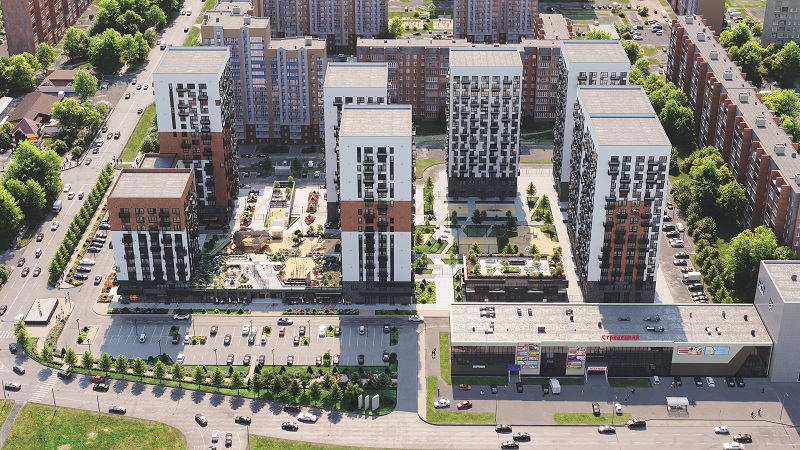 ГК АВТОР запустил продажи кирпичных домов в ЖК АРБЕРИ