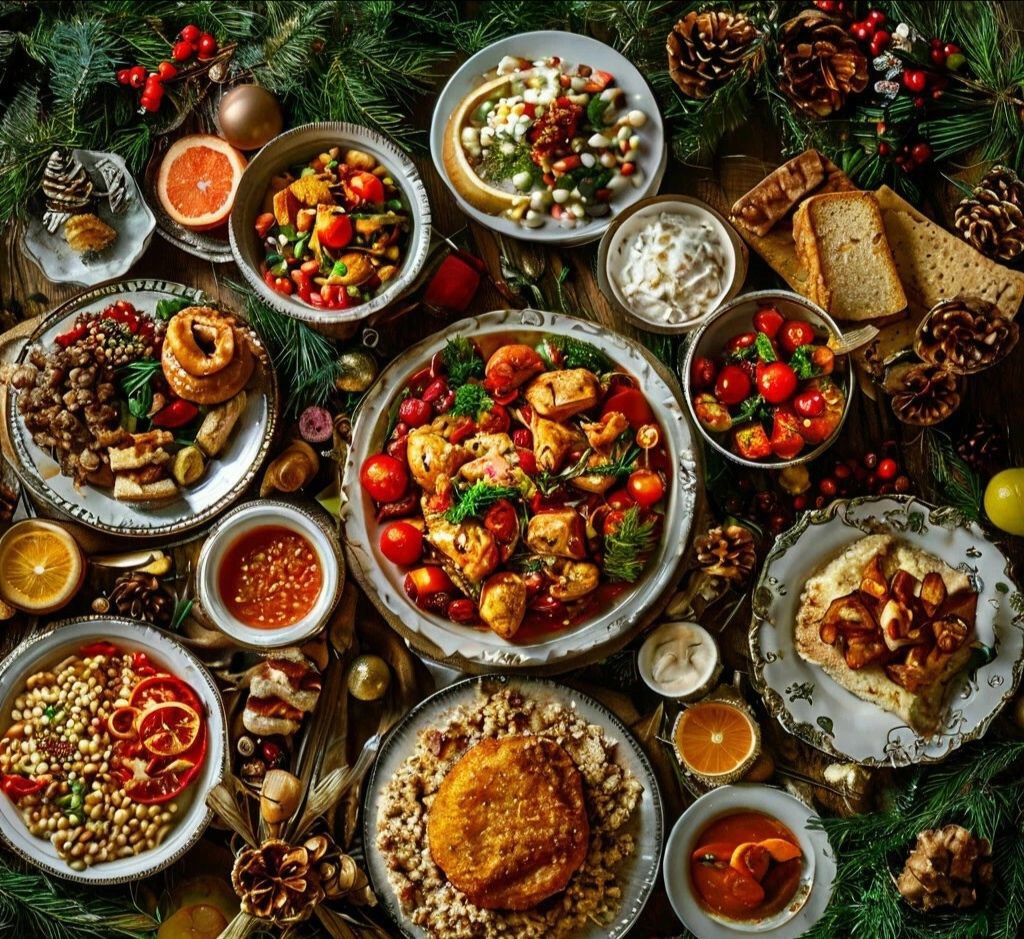 Опасность переедания в Новый год: как сохранить здоровье за праздничным столом