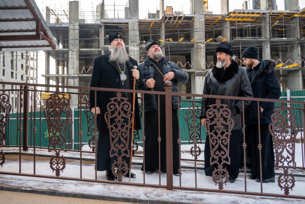 Митрополит Серафим посетил строящиеся храмы в Пензенской епархии