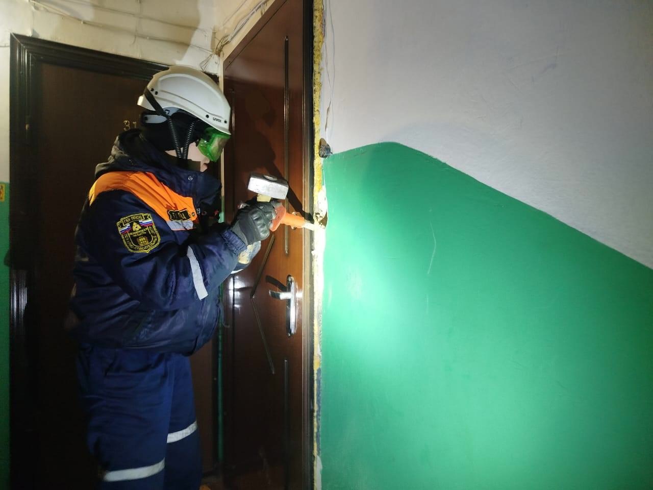 В Пензе на улице Пацаева спасатели предотвратили возможную трагедию