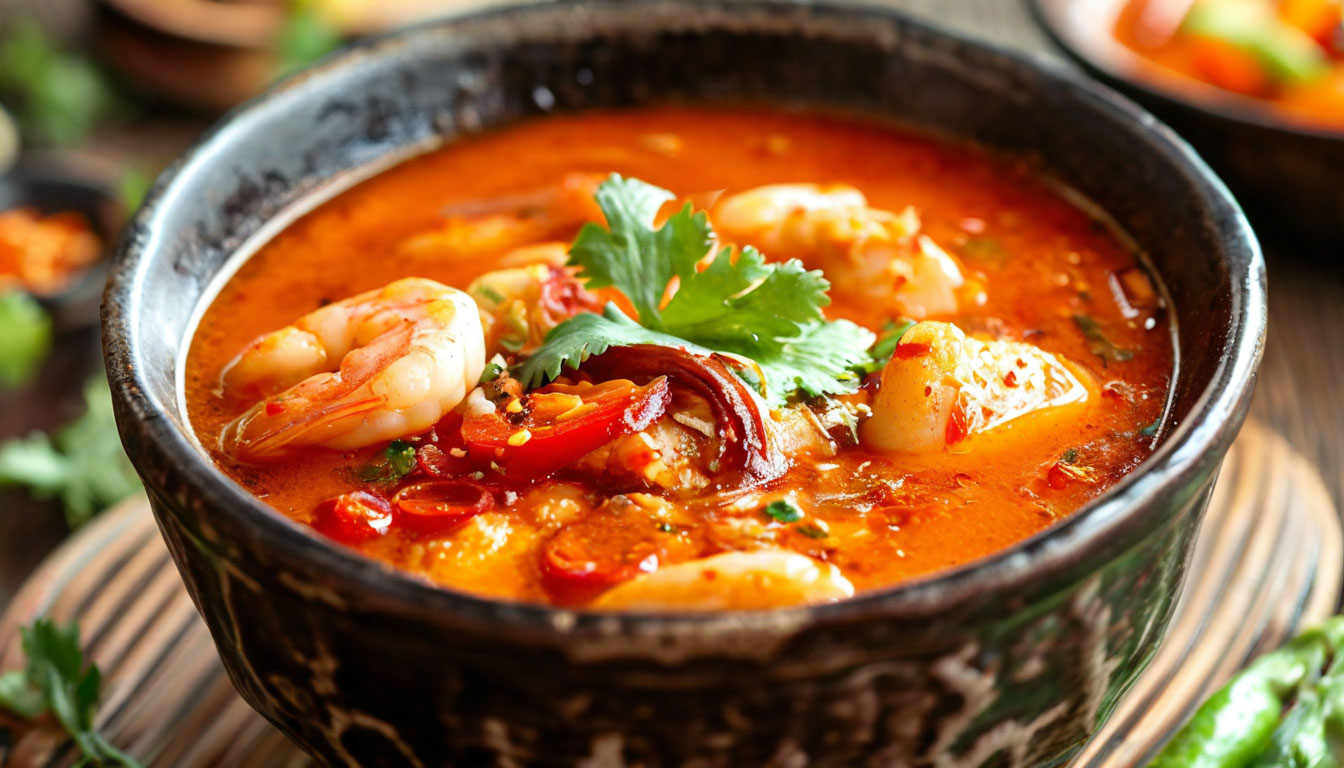 Тайский суп с креветками Том Ям: взрыв вкуса на вашей кухне