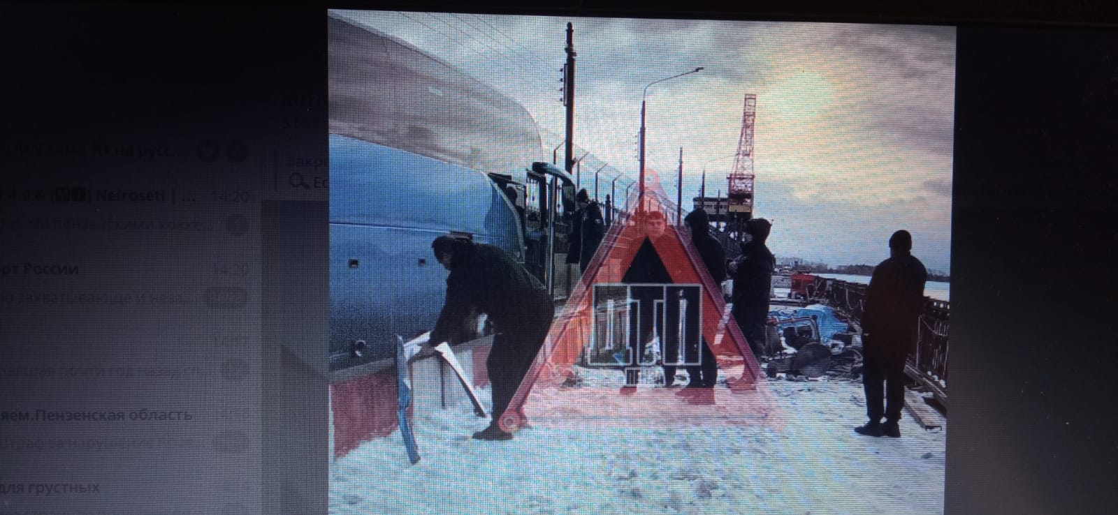 Автобус с юными пензенскими хоккеистами попал в ДТП в Нижегородской области