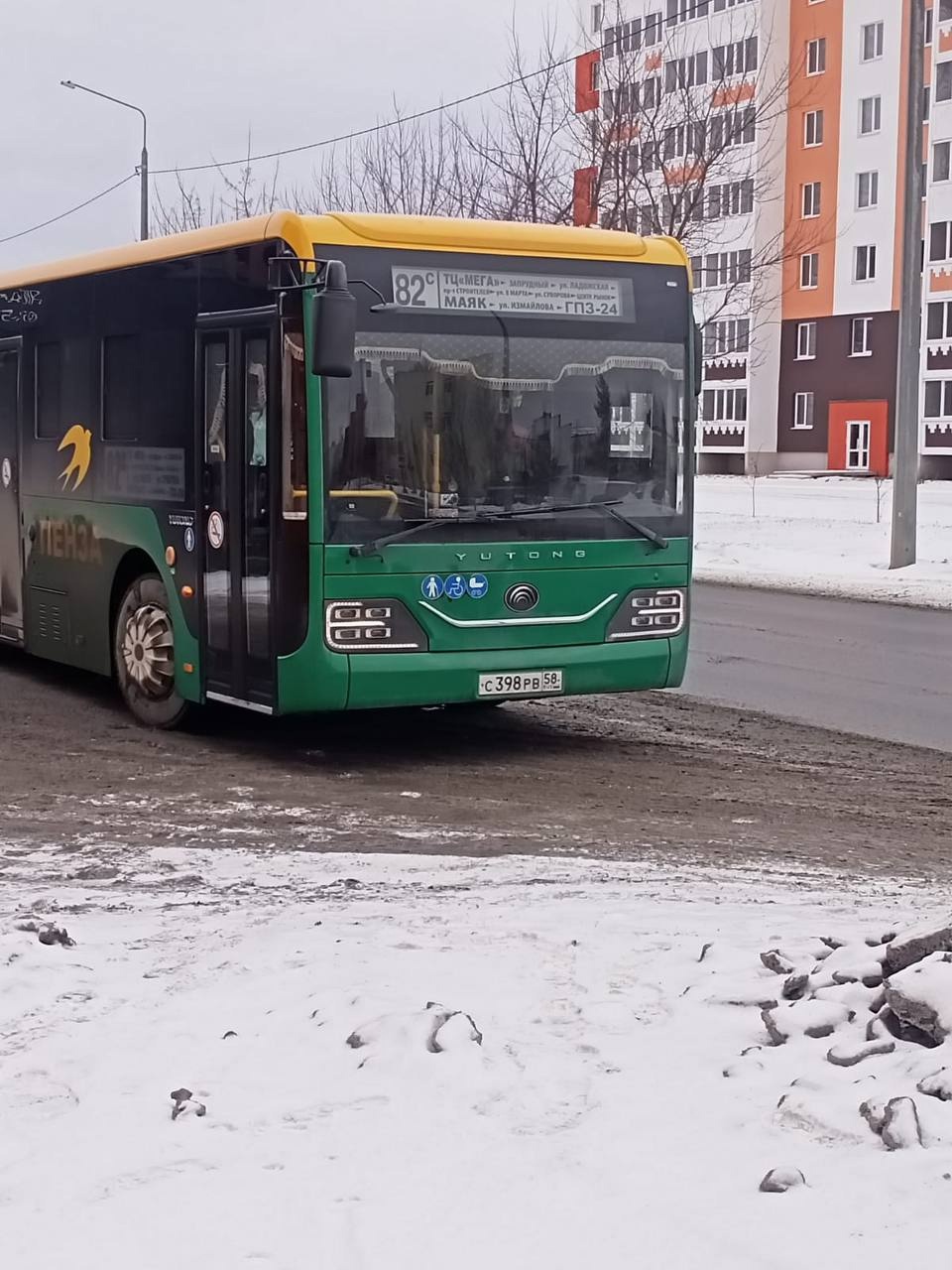 Названа причина возгорания автобуса №82с на ГПЗ в Пензе