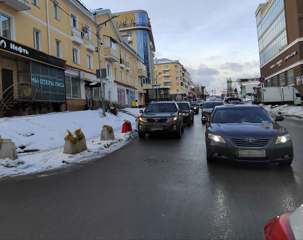 Пензенцы предлагают вывесить счётчик штрафов за парковку на Кураева