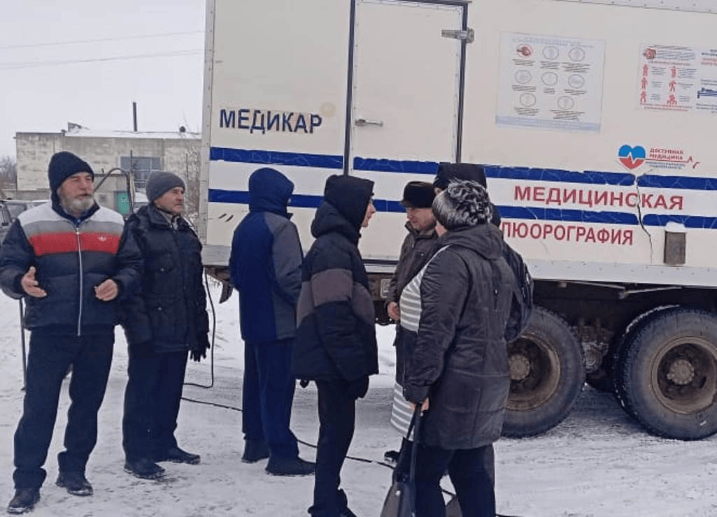 Более 50 жителей Кузнецкого района прошли диспансеризацию, не выезжая из села