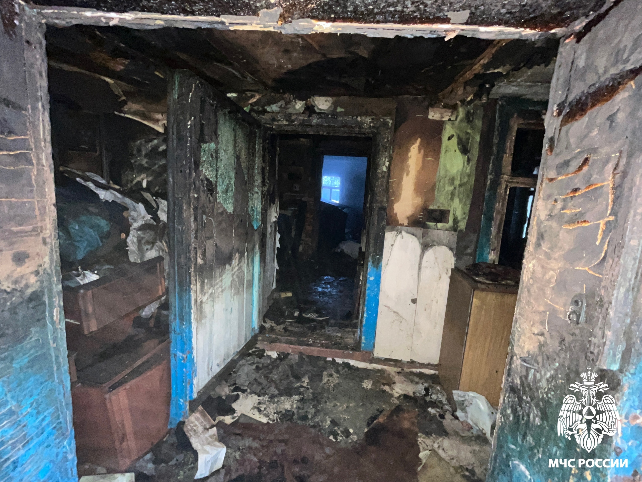 В Кузнецке из огня спасли 59-летнего мужчину