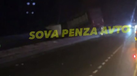 В Спасском районе фура улетела в кювет