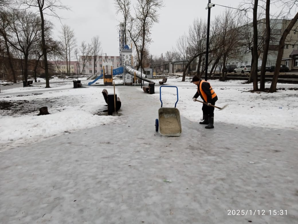 Cердобские скверы затопило в праздники
