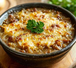 Луковый суп с грюйером: рецепт изысканного французского блюда
