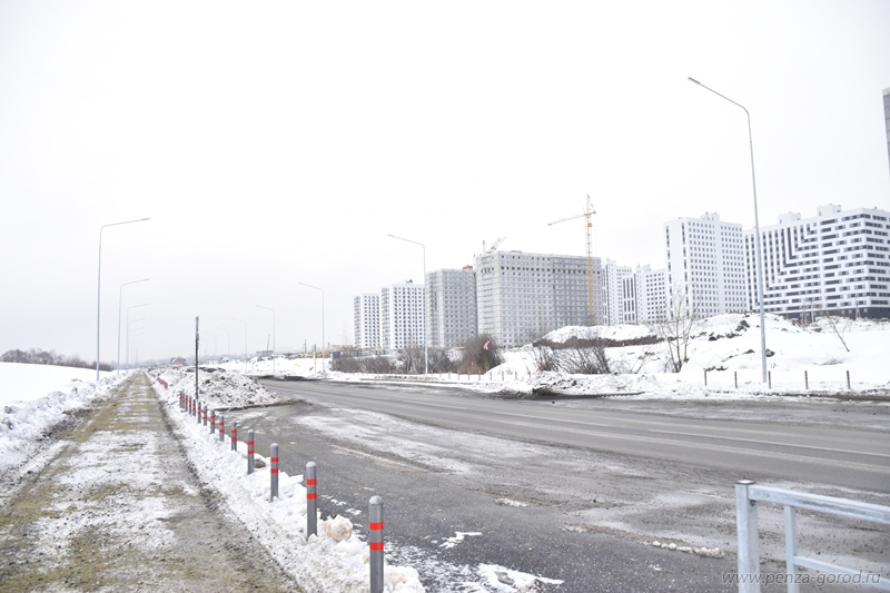 В Пензе запустят общественный транспорт по новой дороге севернее Лугометрии