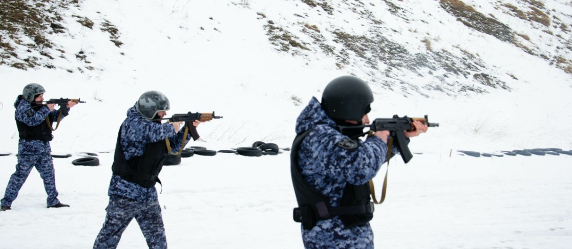 Пензенские росгвардейцы уничтожили БПЛА условного противника