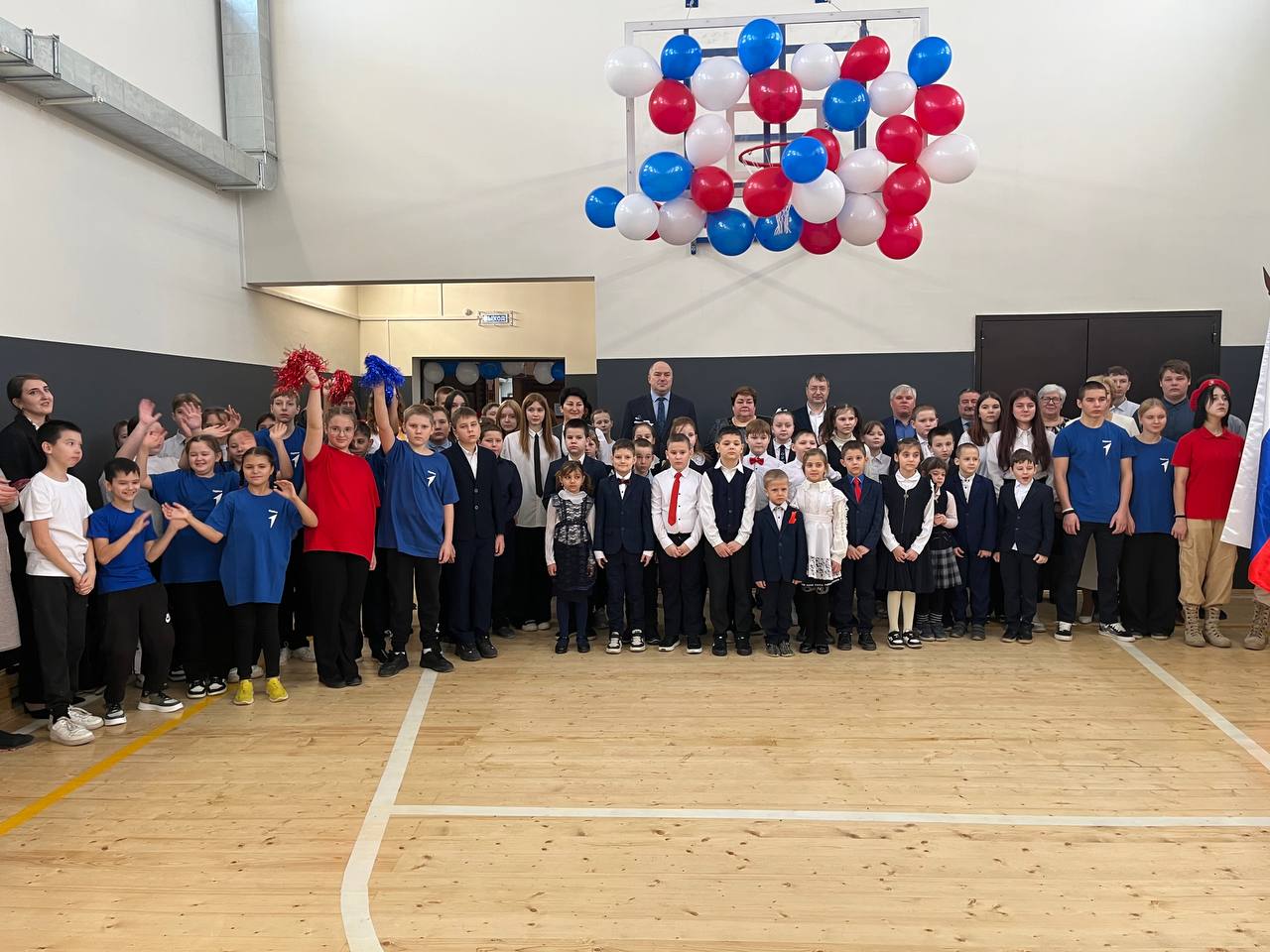 В Белинском районе открылся обновленный спортивный зал