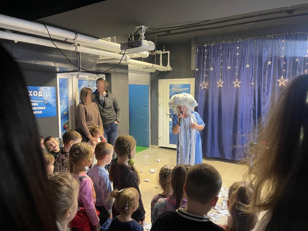 Семьи бойцов пензенского СОБР побывали в океанариуме