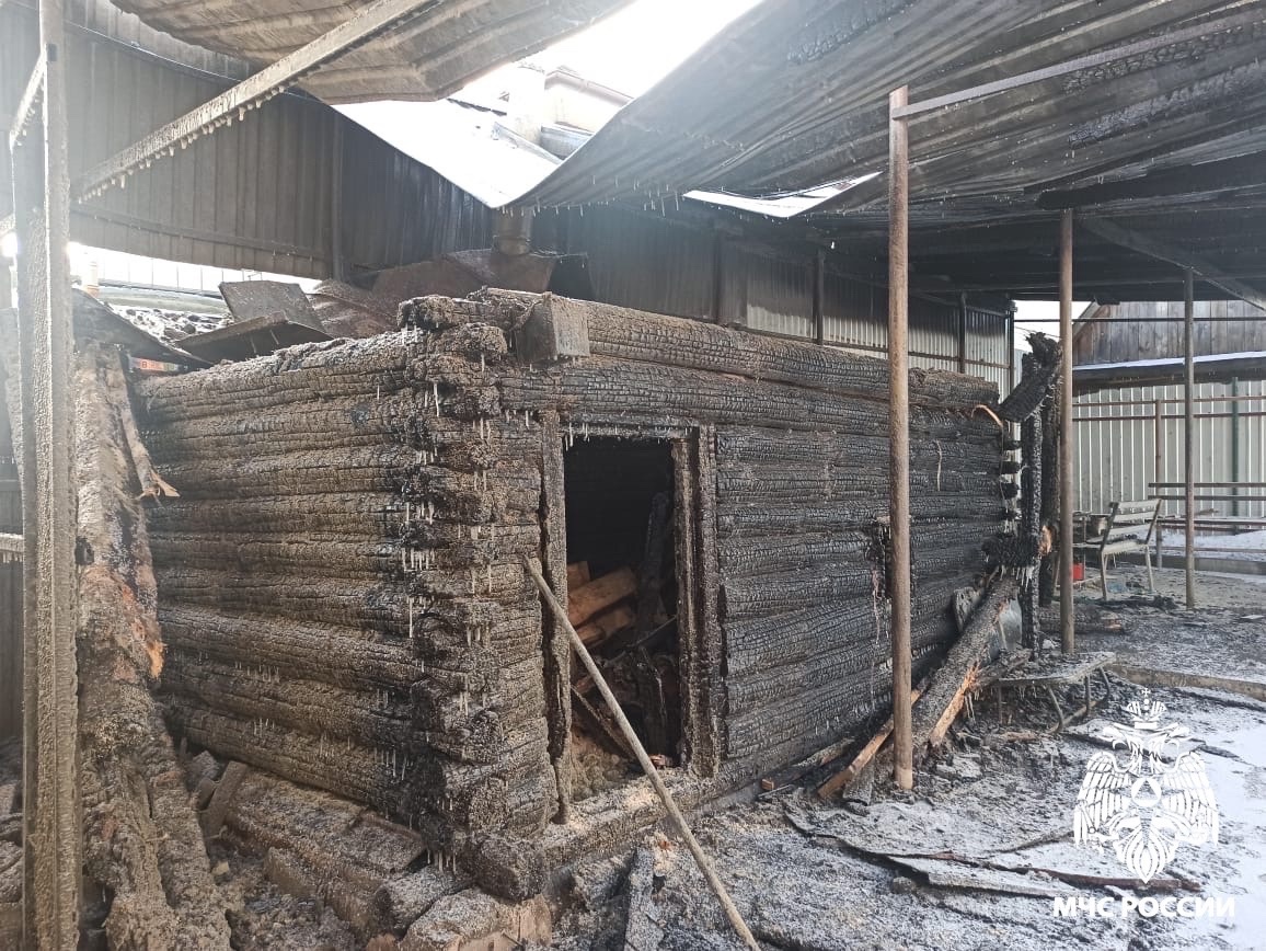 В МЧС рассказали подробности пожара с пострадавшим жителем Кузнецка