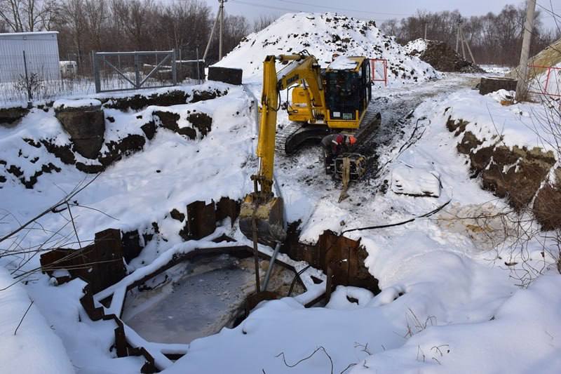 В Пензе возобновили строительство канализации в Междуречье