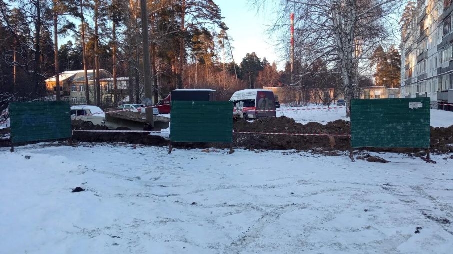 В Пензе раскопанную дорогу оставили без внимания на неделю